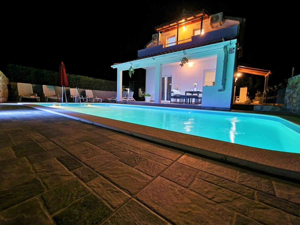 Anas Lagoon Holiday House With Pool At Azure Beach Дрвеник-Малий Екстер'єр фото